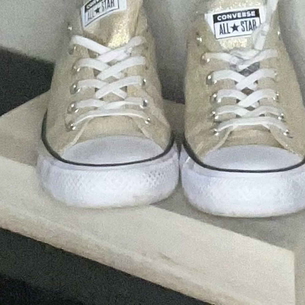 Converse Chuck Taylor All Star Ox Precious Metals Textile Light Size 9 - Picture 4 of 7